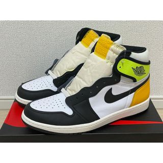 ナイキ(NIKE)のNIKE ナイキ AIR Jordan1 HI OG Volt Gold(スニーカー)