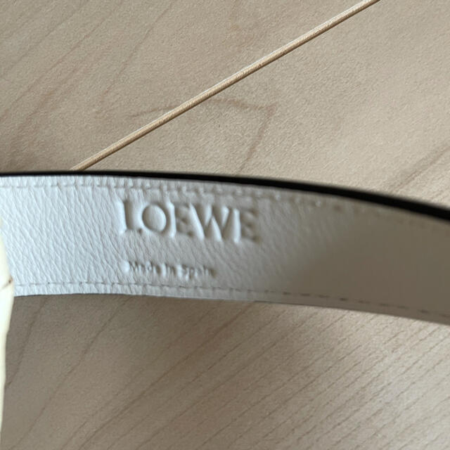 【新品】 LOEWE ロエベ カゴバッグ ホワイト  人気スモール　最終価格