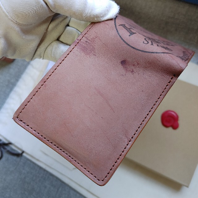 Alden(オールデン)のシェルコードバン ワイルドスワンズ ガンゾ ganzo 土屋鞄 財布 ポーター メンズのファッション小物(折り財布)の商品写真