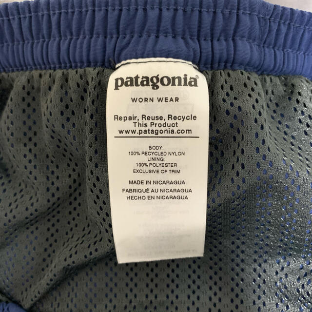 patagonia(パタゴニア)のパタゴニア バギーズショーツ 5インチ ブルー S (ラルフ様専用) メンズのパンツ(ショートパンツ)の商品写真