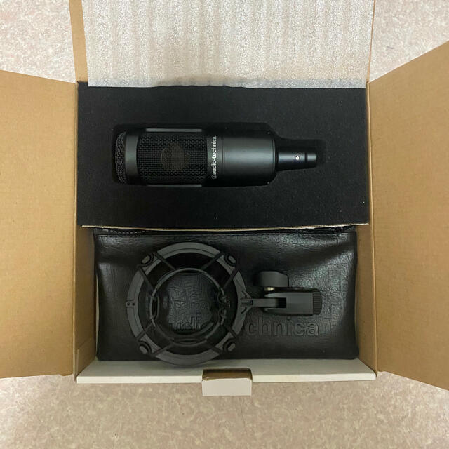 audio-technica】AT2035 コンデンサーマイク セット audio-technica】AT2035 コンデンサーマイク セット