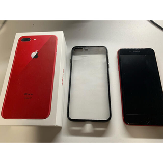 アップル(Apple)のiPhone8 plus PRODUCT RED 256G SIMフリー(スマートフォン本体)