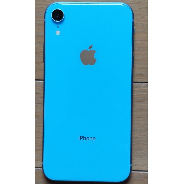 iPhone XR 64GB ブルー　バッテリー100% 1