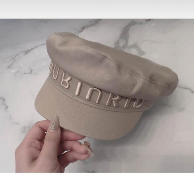 SNIDEL(スナイデル)のriu キャスケット レディースの帽子(キャスケット)の商品写真