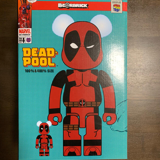 BE@RBRICK DEADPOOL 100% & 400% デッドプール