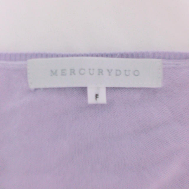 MERCURYDUO(マーキュリーデュオ)のmercuryduo ニット レディースのトップス(ニット/セーター)の商品写真