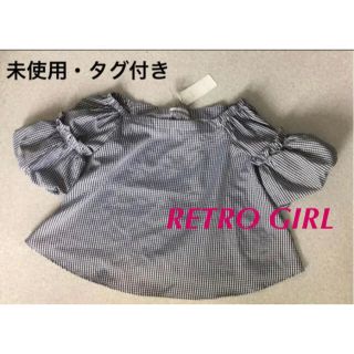 レトロガール(RETRO GIRL)のレトロガール　ギンガムチェックブラウス(シャツ/ブラウス(半袖/袖なし))