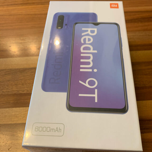 ◆新品未開封◆Xiaomi Redmi 9T 64GBカーボングレーSIMフリー