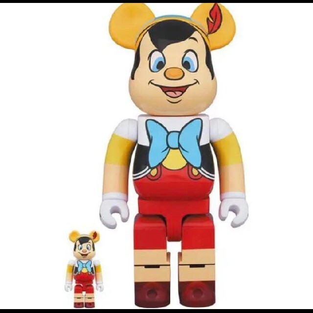 BE@RBRICK PINOCCHIO 100％ & 400％ メディコムトイBERBRICK