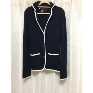 トミーヒルフィガー(TOMMY HILFIGER)のTOMMY HILFIGER ニットジャケット(ニット/セーター)