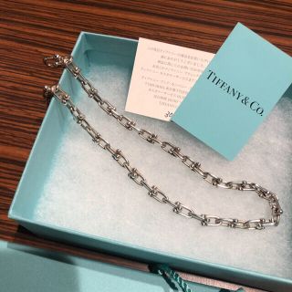 Tiffany&co. ハードウェアリンクネックレス