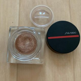 シセイドウ(SHISEIDO (資生堂))のSHISEIDO 資生堂　アイシャドウ　単色　04 Aurora キラキラ✨(アイシャドウ)