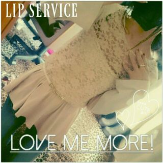 リップサービス(LIP SERVICE)のLIP SERVICE♡ペプラムトップス(カットソー(長袖/七分))