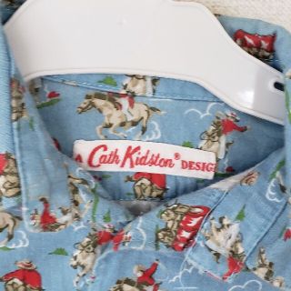 キャスキッドソン(Cath Kidston)のキャス・キッドソン　カウボーイ柄シャツ　100？(ブラウス)