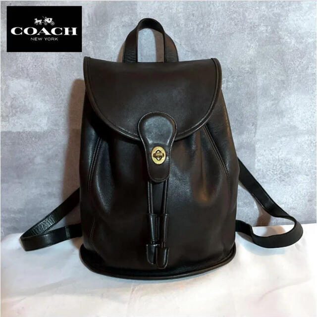 【美品・レアモデル】COACH オールドコーチ　リュック　バックパック　9943