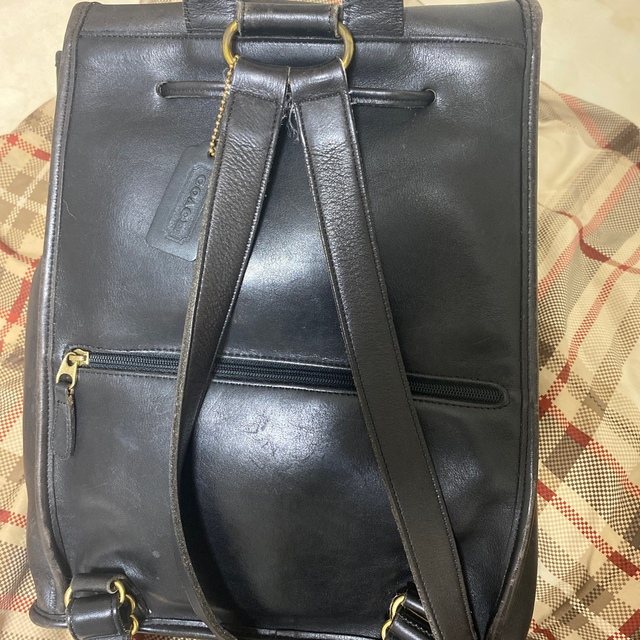 COACH(コーチ)のCOACH オールドコーチ リュック USA製 9943 ブラック レディースのバッグ(リュック/バックパック)の商品写真