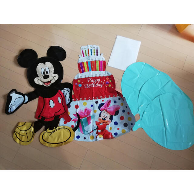 ミッキー誕生日バルーン飾り5点セット キッズ/ベビー/マタニティのおもちゃ(その他)の商品写真
