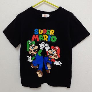 バンダイ(BANDAI)の美品☆スーパーマリオ　ルイージ　Tシャツ　120cm(Tシャツ/カットソー)