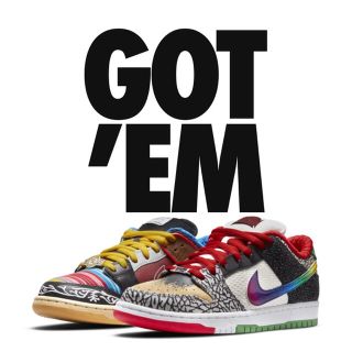 ナイキ(NIKE)のNIKE SB DUNK LOW “WHAT THE P-ROD”(スニーカー)