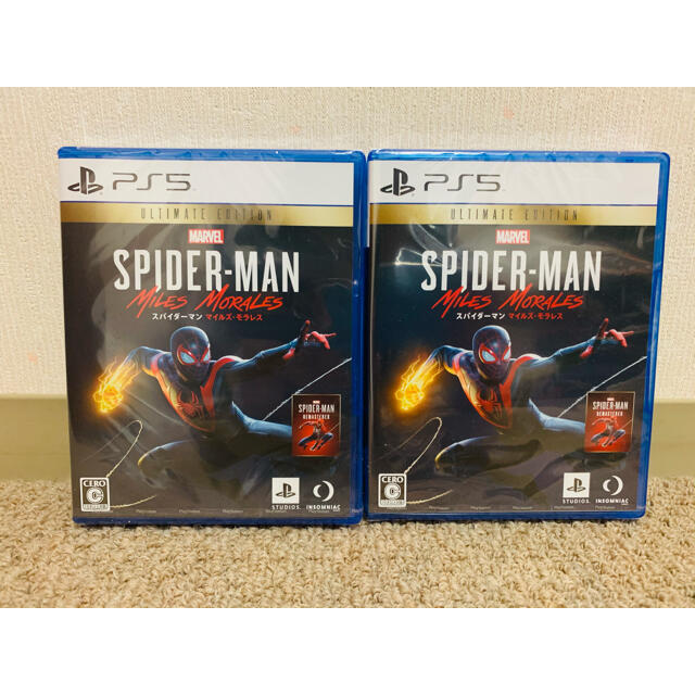 【2枚セット】Marvel's Spider-Man スパイダーマン PS5