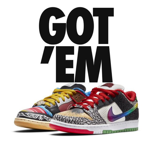 NIKE SB DUNK LOW "WHAT THE P-ROD"