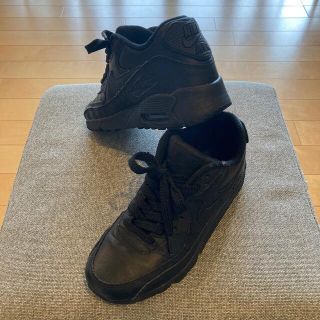 ナイキ(NIKE)の入手困難品 NIKE ナイキ エアマックス90 22.5cmレディース ブラック(スニーカー)