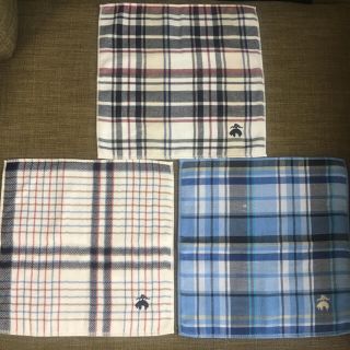 ブルックスブラザース(Brooks Brothers)のブルックスブラザーズ タオルハンカチ   ハンカチ 新品未使用 レア(ハンカチ/ポケットチーフ)