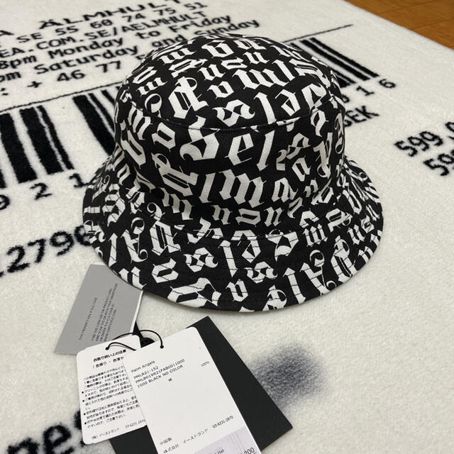 帽子Palm Angels BROKEN MONOGRAM BUCKET HAT