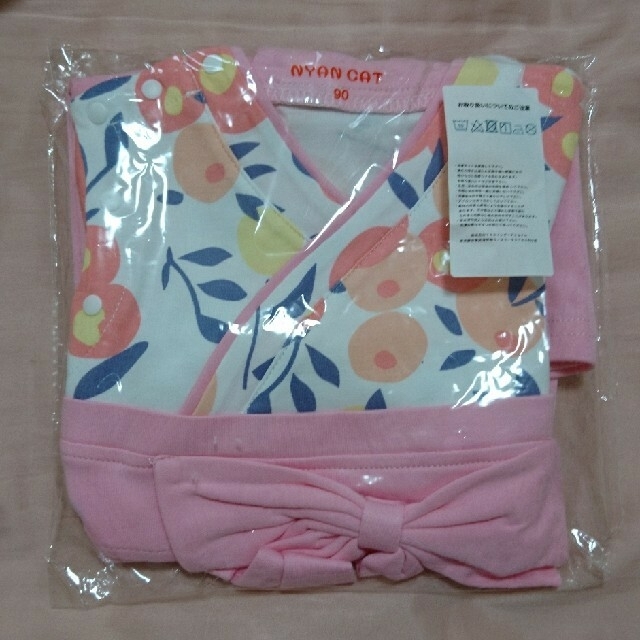 おかき様専用☆新品☆袴風ロンパース☆ キッズ/ベビー/マタニティのキッズ服女の子用(90cm~)(和服/着物)の商品写真