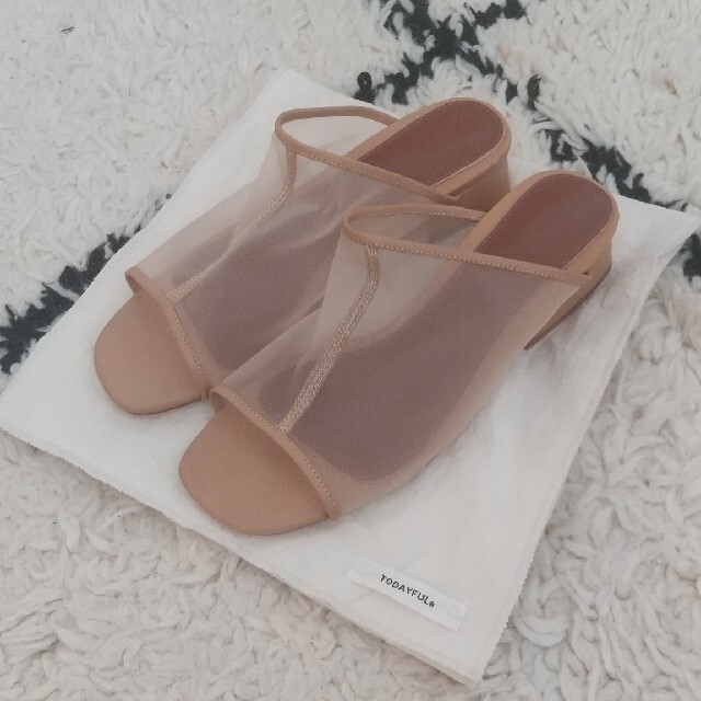 TODAYFUL(トゥデイフル)のtodayful Sheer Piping Sandals レディースの靴/シューズ(サンダル)の商品写真