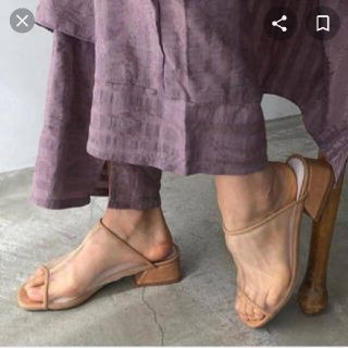 トゥデイフル(TODAYFUL)のtodayful Sheer Piping Sandals(サンダル)