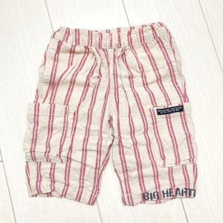 エフオーキッズ(F.O.KIDS)のストライプ膝丈パンツ(パンツ/スパッツ)