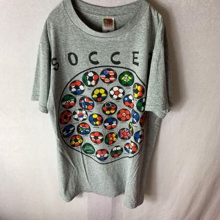 アートヴィンテージ(ART VINTAGE)の90'sヴィンテージTシャツ　サッカー(Tシャツ/カットソー(半袖/袖なし))