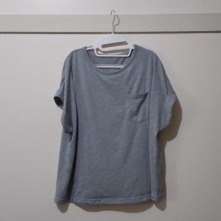 ベルメゾン(ベルメゾン)の授乳服 Tシャツ グレー 半袖(マタニティトップス)