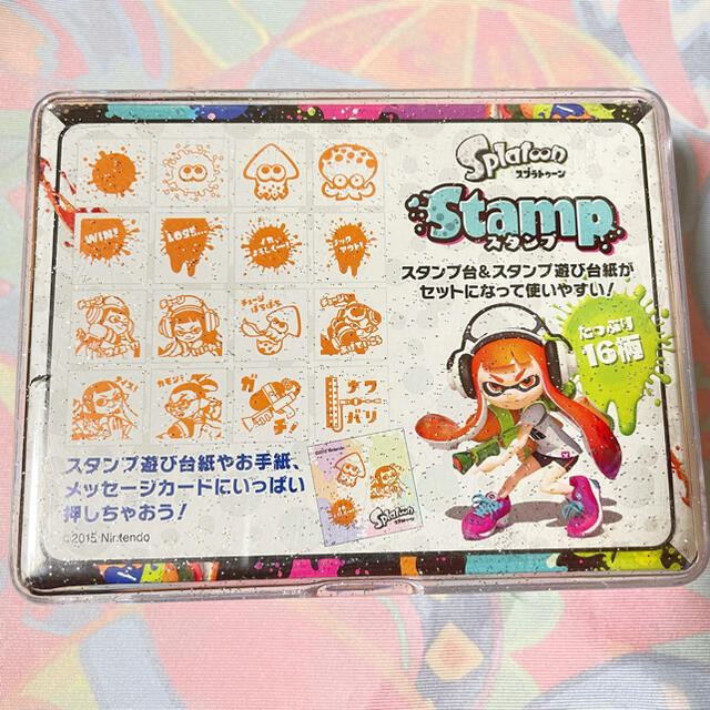 スプラトゥーン　スタンプ ハンドメイドの文具/ステーショナリー(はんこ)の商品写真