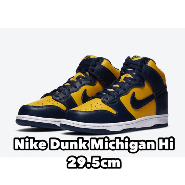 nike dunk hi michigan ダンク ミシガン ナイキ