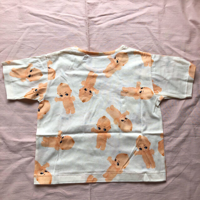 PINK HOUSE(ピンクハウス)のベビーピンクハウス キューピーちゃんTシャツ 110サイズ 未使用品 キッズ/ベビー/マタニティのキッズ服男の子用(90cm~)(Tシャツ/カットソー)の商品写真