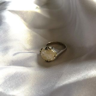 ロキエ(Lochie)の୨୧ Vintage rétro Planet Shell Ring #7(リング(指輪))