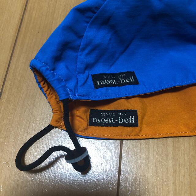 mont bell(モンベル)のmosukici様専用　mont-bell リバーシブルキャップ　kids キッズ/ベビー/マタニティのこども用ファッション小物(帽子)の商品写真