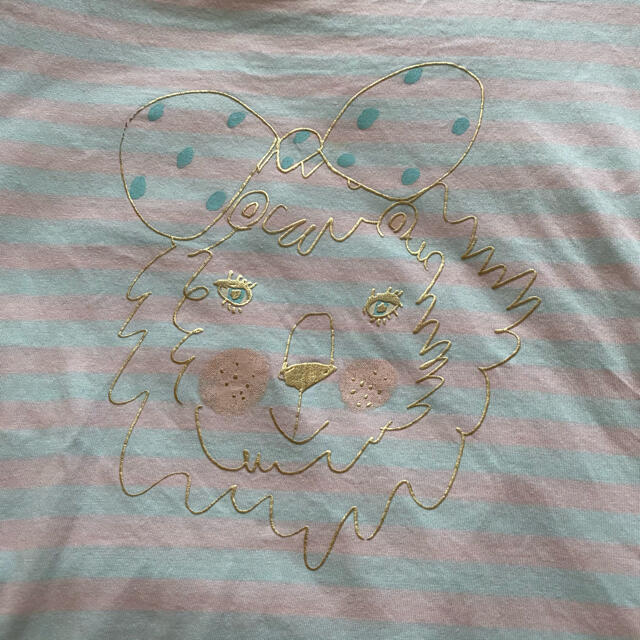 franche lippee(フランシュリッペ)のフランシュリッペ　ライオンパフスリーブTシャツ レディースのトップス(Tシャツ(半袖/袖なし))の商品写真