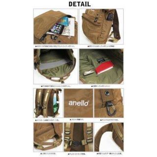 新品未開封】anello URBAN STREET バックパック デニムブルーの通販 by ...