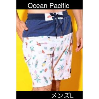 オーシャンパシフィック(OCEAN PACIFIC)の新品★オーシャン パシフィック/サーフパンツ/水着/メンズL/5390円の品(水着)