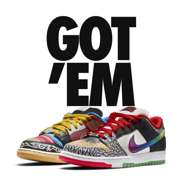 NIKE SB DUNK LOW "WHAT THE P-ROD"