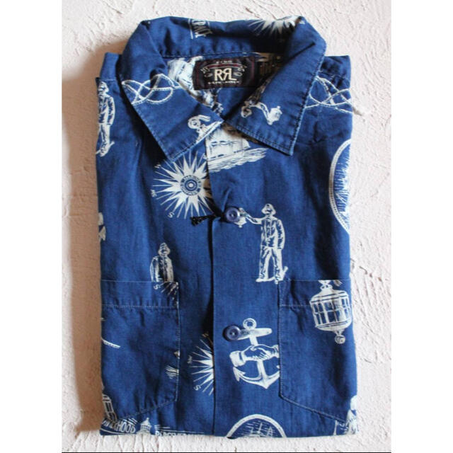 RRL ダブルアールエル　CAMP SHIRTS  アロハシャツ　Sサイズ