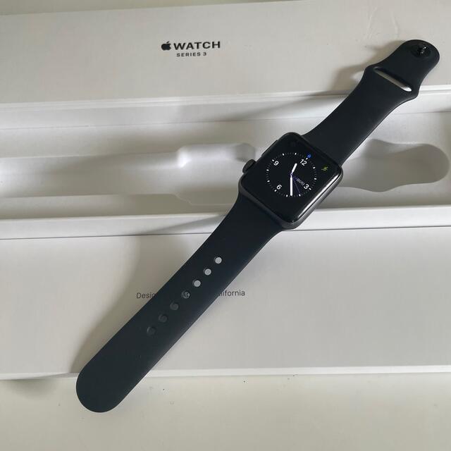 Apple Watch(アップルウォッチ)のApple Watch series3 38mm (gpsモデル)本体 メンズの時計(腕時計(デジタル))の商品写真