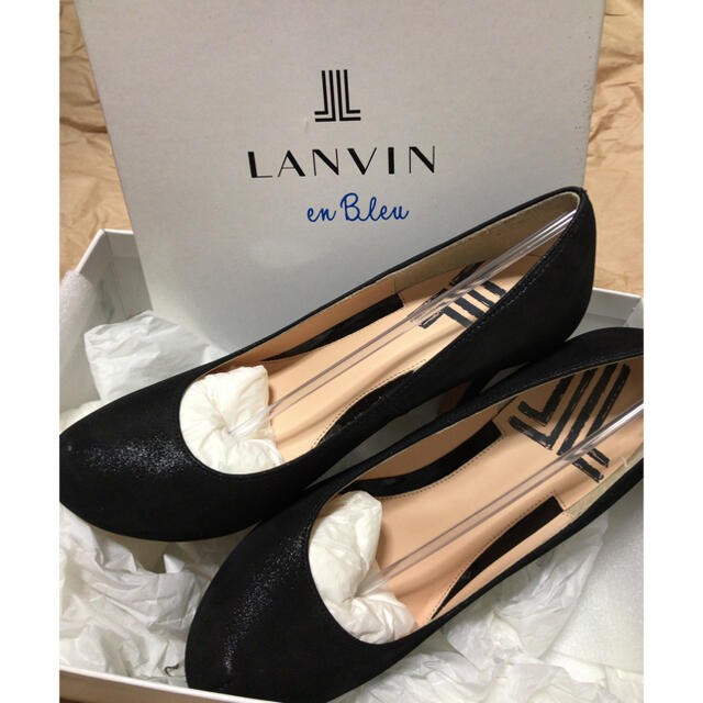 インストームプレーンパンプス ランバンオンブルー  LANVIN en Bleu レディースの靴/シューズ(ハイヒール/パンプス)の商品写真