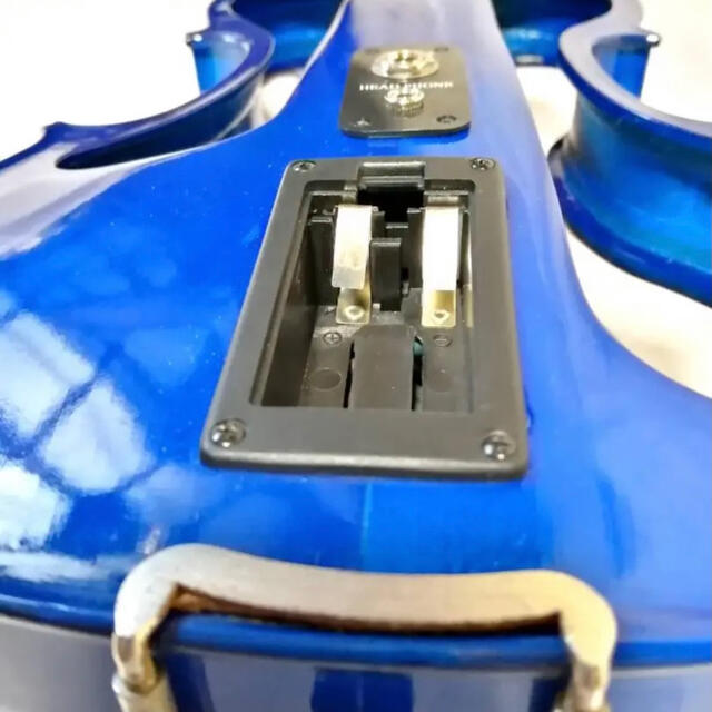 カルロジョルダーノ EV-202の通販 by ノッポノッポ's shop|ラクマ エレキバイオリン ブルー 20%OFF