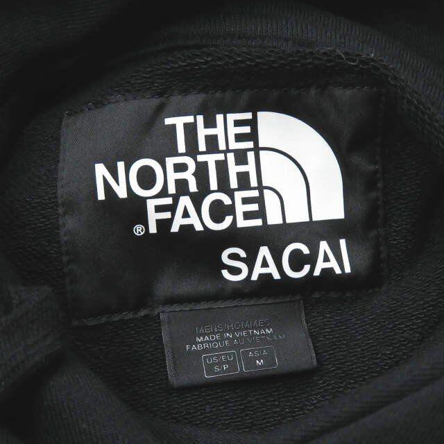 sacai(サカイ)のTHE NORTH FACE×sacai ノースフェイス×サカイ 黒パーカー  レディースのトップス(パーカー)の商品写真