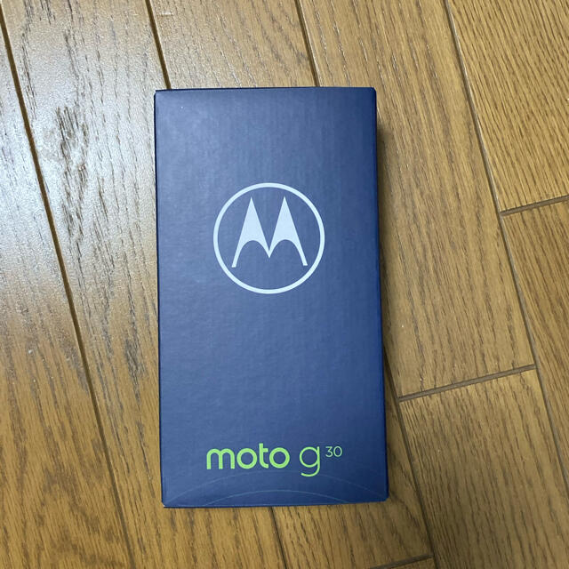 24時間以内発送　新品未開封品　国内正規品　moto g30 simフリー