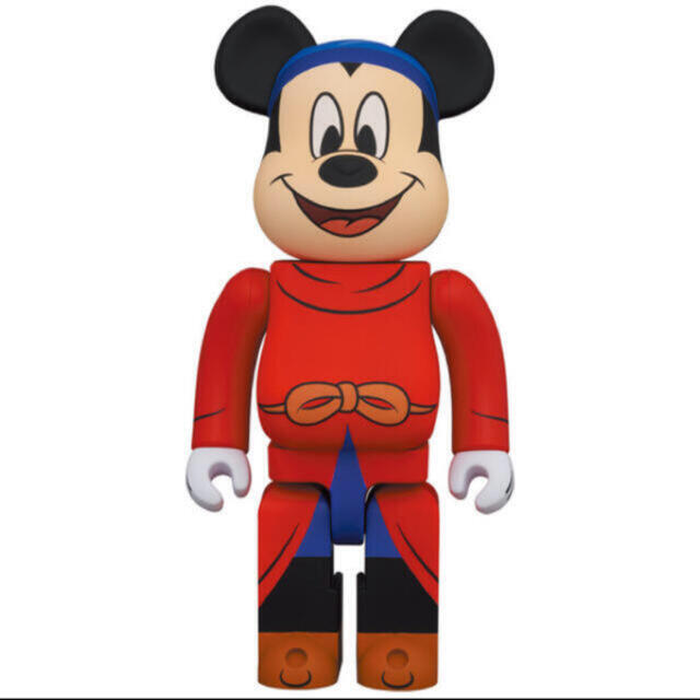BE@RBRICK Fantasia MICKY 100% 400% エンタメ/ホビーのおもちゃ/ぬいぐるみ(キャラクターグッズ)の商品写真